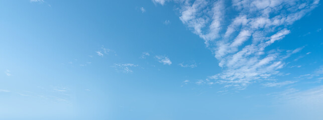 Wall Mural - outdoor blue sky and white cloud background material