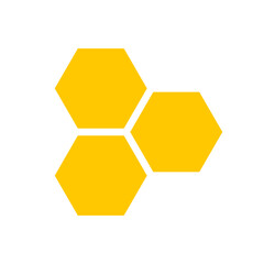 Wall Mural - Honeycomb icon