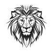 © premiumdesign - Black and white lion head