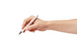 © Hulahop - a woman's hand holding a pen