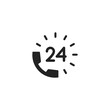 24 Hour helpline - Pictogram (icon) 