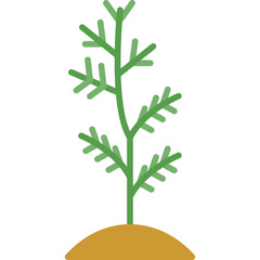 Wall Mural - Plant Icon