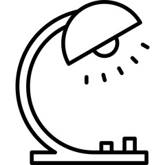 Sticker - Desk Lamp Icon