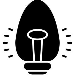 Poster - Light Bulb Icon