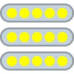 Sticker - Led Light Icon