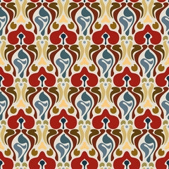 Wall Mural - Art deco seamless pattern 03