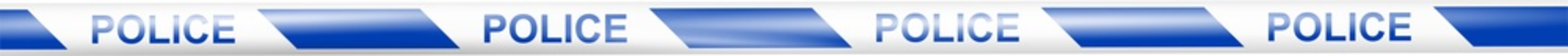 Wall Mural - realistic caution police tape blue and white. warning signs for crime scene or construction area. po