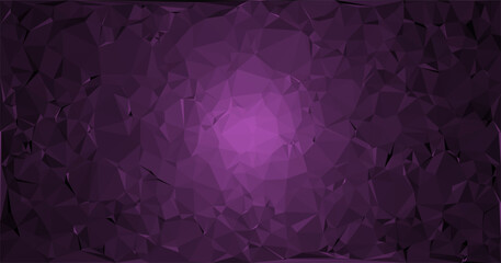 Wall Mural - abstract geometric background with triangle shape pattern. vector design for technology web concepts