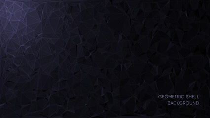 Wall Mural - abstract geometric background with triangle shape pattern. vector design for technology web concepts