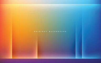 Wall Mural - abstract smooth gradient color background with light diagonal