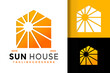 © Creative99d - Sun house building logo vector icon illustration