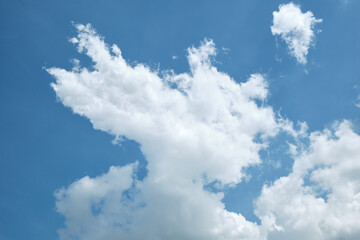 Wall Mural - blue sky background with clouds