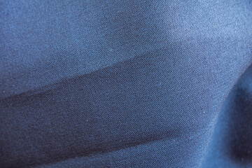 Canvas Print - detail of clothing with elements of cotton and denim