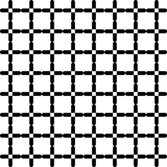 black and white seamless pattern fashion tile vintag art pixel tile fabric .   