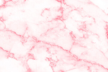 Fototapete - Marble granite white wall surface pink pattern graphic abstract light elegant for do floor ceramic counter texture stone slab smooth tile gray silver backgrounds natural for interior decoration.