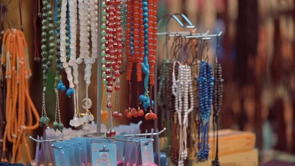 Wall Mural - View of artifacts and accessories at an Egyptian street market in Cairo