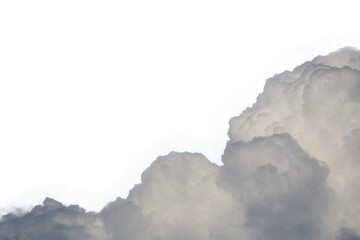 Wall Mural - clouds isolated . save with clipping path.