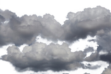 Wall Mural - clouds isolated . save with clipping path.