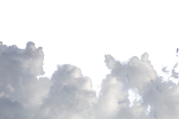 Wall Mural - clouds isolated . save with clipping path.