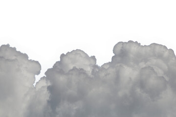 Wall Mural - clouds isolated . save with clipping path.