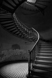 Fototapeta  - Historic staircase.