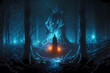 Evil Wizard in the Dark Forest, Generative AI