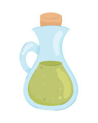 Poster - olive oil in jar pot