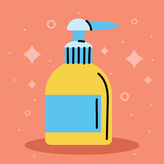 Poster - liquid soap bottle