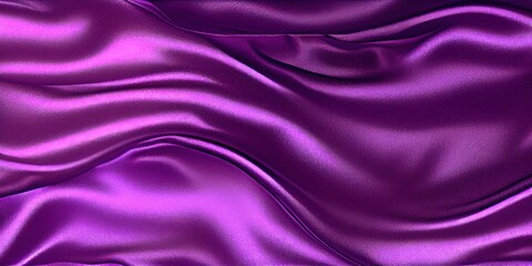 Texture of silk fabric. Purple lilac silk satin background. Beautiful soft folds on the smooth surface of the fabric. luxury background. generative ai