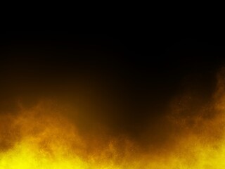 Gold smoke or a faint mist floated in the dark.  Tablet-generated illustrations are used for background images.