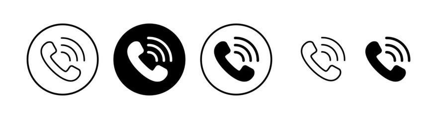 Fototapete - Call icon vector illustration. telephone sign and symbol. phone icon. contact us