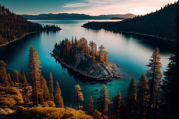 Discovering the Tranquil Beauty of Lake Tahoe: A Journey Through the Serene Landscapes and Wilderness of the Sierra Nevada