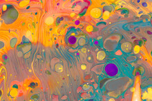 Abstract Marbling Art Patterns As Background