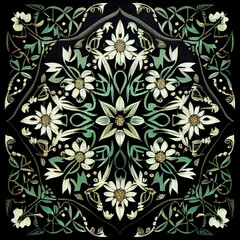 seamless pattern with ornament