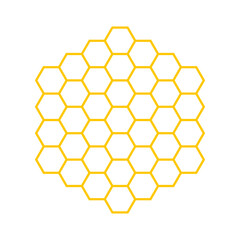 Wall Mural - Bee honeycomb