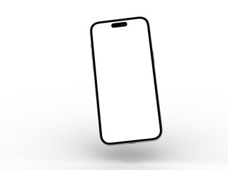 Sticker - Mockup - mobile smartphone device digital isolated 3d