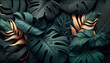 © mediagroup.digital - Textura Pattern Tropical Folhas IA Generativa