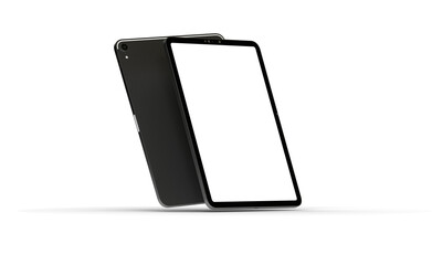 Poster - Tablet pc  computer with blank screen 3d