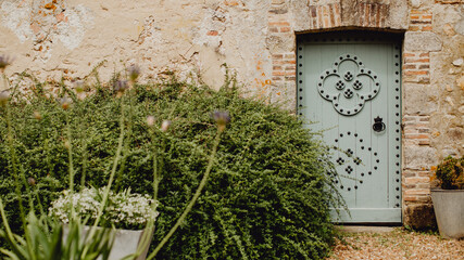 Wall Mural - Porte d'entrée de la maison ancienne