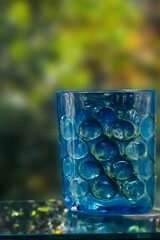Wall Mural - Glass Pattern #2 - Beautiful teal #2