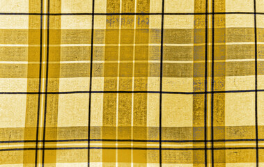 Wall Mural - Glass Pattern #5 - All yellow checks #6