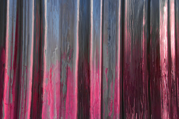 Wall Mural - Glass Pattern #7 - Steel and deep red reflections