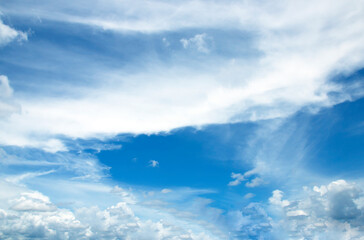 Wall Mural - the vast blue sky and clouds sky