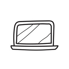 Technology doodles hand drawn