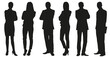 People silhouettes 53