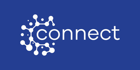 logo abstract connection icon vector illustration