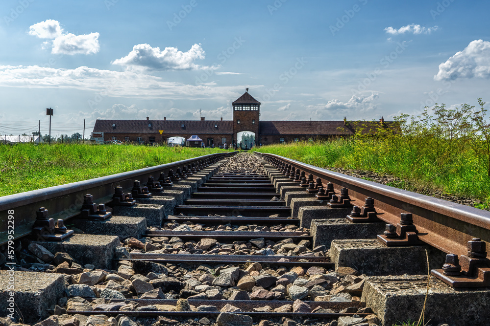 Auschwitz Entrance