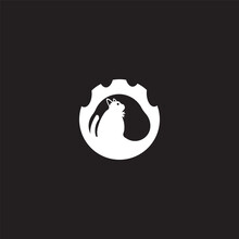Black And White Cat For Logo . Cat Logo Illustration