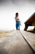 © qunica.com - Exercise on a bench, selective focus