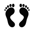 © Kobby - footprint vector icon